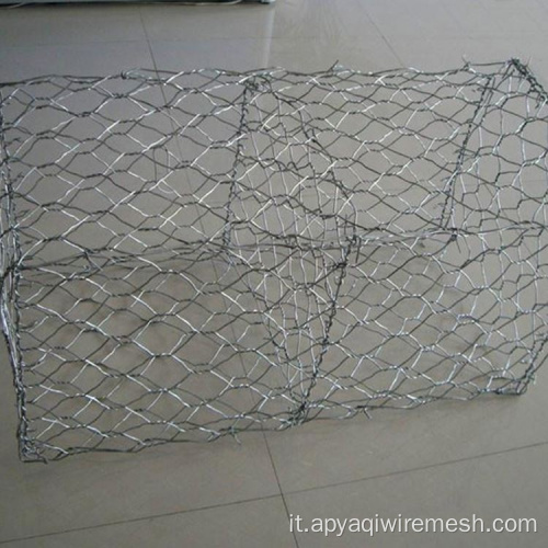 reti di erosione del suolo mesh gabion wall/panama gaviones